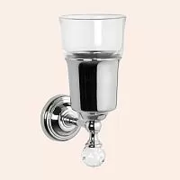 TW Crystal TWCR109cr-sw 109, подвесной cтакан, стеклянный, цвет держателя: хром с кристалом (swarovski), купить  в интернет-магазине Сквирел
