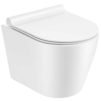 KKPol 300/T/028-00-00 Teja Унитаз подвесной 36х48 см, с сиденьем микролифт, белый