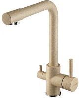 Акватон 1AX004FCXX220 Руан Смеситель для кухни, с фильтром, песочный