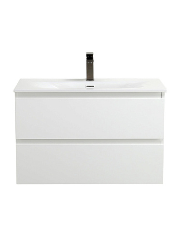 BelBagno KRAFT-800-2C-SO-BO База под раковину 80х46 см, подвесная, Bianco Opaco (белый матовый) купить  в интернет-магазине Сквирел