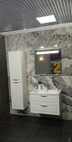 Сет №1654_DR16CR33D, Пенал для ванной + TCC060, Раковина на тумбу + D4L265, Тумба под раковину + D7P562, Зеркальный шкаф + EH5059, Розетка для зеркального шкафа