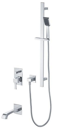 Caprigo 50-210-сrm Diamante Комплект для ванны, хром