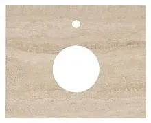 Kerama Marazzi CN60.SG560420R Canaletto Столешница под раковину, 60 см, Риальто/песочный