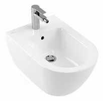 Villeroy & Boch 540000R2 Subway 2.0 Биде подвесное 38х57 см, ярко-белый (Star White) CeramicPlus