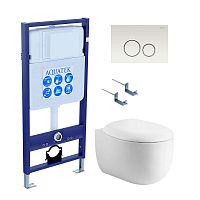 Aquatek Альтаир SET AQUATEK АЛЬТАИР cm-016 4в1 Инсталляция с подвесным унитазом Aquatek Альтаир SET AQUATEK АЛЬТАИР cm-016 4в1 Инсталляция с подвесным унитазом