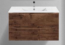 Vincea VMC-2MC900S1RW Mia Slim База под керамическую раковину, 90х40 см, подвесная, R.Wood (коричневый)