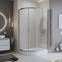 BelBagno UNO-195 UNO-195-RH-2-120/80-C-Cr Душевой уголок