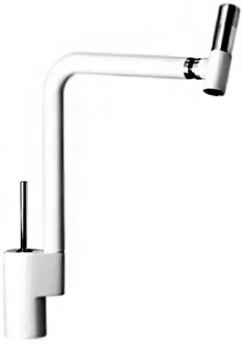 Webert TS920302744 Kitchen 360° Смеситель для кухни, белый/хром