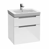 Villeroy & Boch A90910DH Subway 2.0 Тумба под раковину 59х45 см, белый глянцевый (Glossy White) купить  в интернет-магазине Сквирел