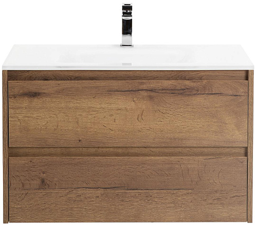 BelBagno KRAFT-1000-2C-SO-RT База под раковину 100х46 см, подвесная, Rovere Tabacco (дуб табачный) купить  в интернет-магазине Сквирел