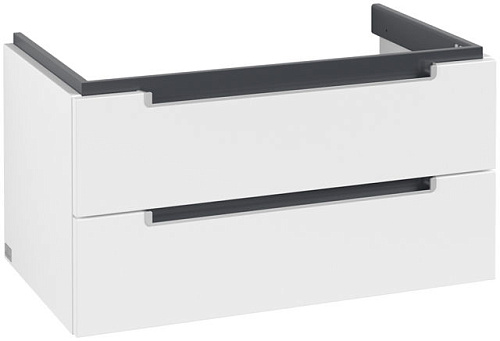 Villeroy & Boch A68900MS Subway 2.0 Тумба под раковину 78х45 см, белый матовый (White Matt)