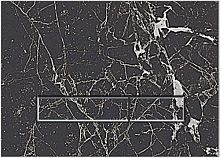 KKPol 350/PPK/410-00-03 Vitrum Grande V1 Смывная клавиша для инсталляции, Quartz, Nero Greco