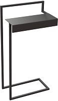 Deante ADM_N632 Mokko Держатель для полотенец, напольный с полкой, Nero (черный)
