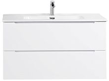 BelBagno ETNA-1000-2C-SO-BL-P База под раковину 100х45.5 см, подвесная, Bianco Lucido (белый глянец)