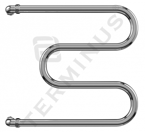 Terminus М-образный (3/4") Полотенцесушитель водяной  500х500 (4620768880490) Полотенцесушитель водяной