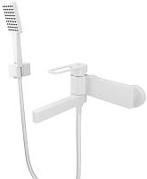 IDDIS, SLIWT00i02 Slide Смеситель для ванны, белый матовый