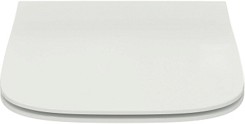 Ideal Standard T500201 i.life B Крышка-сиденье для унитаза стандарт, тип Sandwich, Euro White (евробелый)