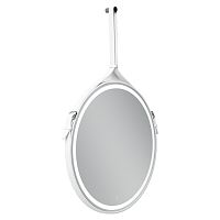 Sancos DA650W Dames Зеркало для ванной комнаты D65 см, с подсветкой, белый ремень
