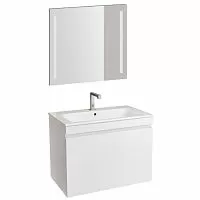 Geberit 529.916.01.8 RENOVA PLAN Комплект мебели 80 см для ванны, белый купить  в интернет-магазине Сквирел