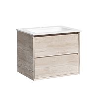 Sancos MR2.060EG Marmi 2.0 Тумба под раковину 59х44.5 см, подвесная, дуб галифакс натуральный