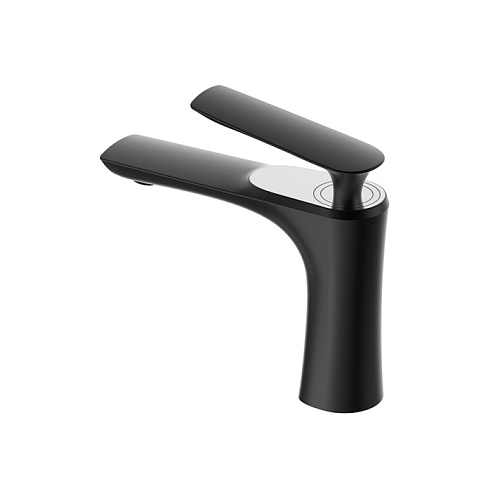 Bravat F1390424BW-RUS Смеситель для умывальника, черный