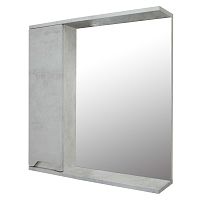 Loranto CS00086986 Florena Зеркальный шкаф 60х70 см, серый матовый