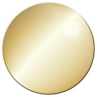 Cezares COVER-02-90-ORO Декоративная крышка сифона, золото