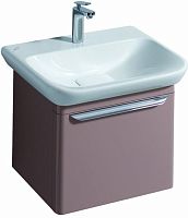Geberit myDay Y824061000 Шкафчик под раковину 495х410х405 мм, 1 ящик с подсветкой, какао с молоком купить  в интернет-магазине Сквирел