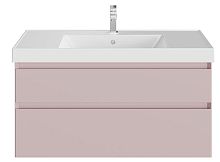 Kerama Marazzi CU.100/MAL Cubo Тумба под раковину подвесная 100х47 см, мальва матовый