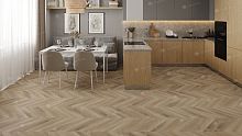 Каменно-полимерная плитка Alpine Floor Альпийский шеврон (Chevron Alpine) ECO 18-6 Дуб Синистра Chevron