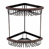 Lemark LM6682ORB Jasmine Полка угловая 2-ярусная, бронза купить  в интернет-магазине Сквирел