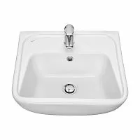Santek 1.WH50.1.754 Лонги Раковина подвесная 500х420х195, фарфор, 1 отверстие под смеситель, белая