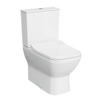 Vitra 9833B003-7204 Integra Square Back to Wall Унитаз-компакт напольный 40х70 см, с тонким сиденьем, белый