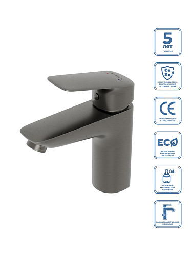 BelBagno DUE DUE-LVM-GM-W0 Смеситель для раковины