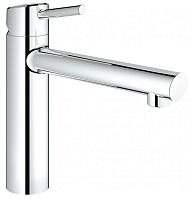 Grohe 31210001 Concetto New Смеситель для мойки, со средним изливом, для монтажа перед окном, хром