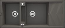 Deante ZRM_T213 Magnetic Мойка кухонная-магнитная 116х50 см, антрацит металлик