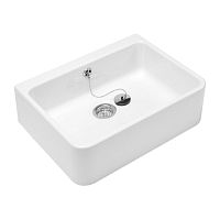 Villeroy & Boch 63221001 O.Novo Раковина для кухни 60х50 см, альпийский белый (White Alpin)