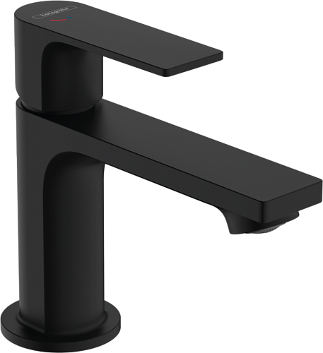Hansgrohe 72585670 Rebris Смеситель для раковины, черный матовый