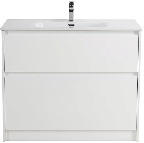 BelBagno KRAFT-1000-2C-PIA-BO База под раковину 100х46 см, напольная, Bianco Opaco (белый матовый) купить  в интернет-магазине Сквирел