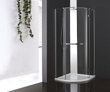 Cezares BERGAMO-R-1-90-ARCO-C-Cr-R-IV (W-R-1-90-ARCO-C-Cr-R-IV) Душевой уголок, хром