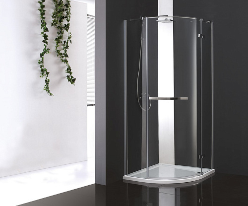 Cezares BERGAMO-R-1-90-ARCO-C-Cr-R-IV (W-R-1-90-ARCO-C-Cr-R-IV) Душевой уголок, хром