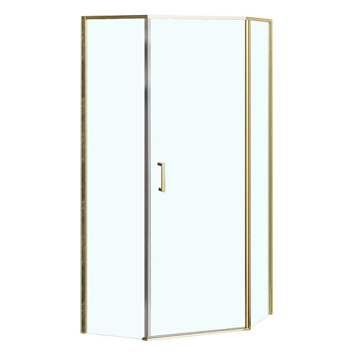 Azario сантехника Azario AZ-21C-90-BGL-CL Душевое ограждение