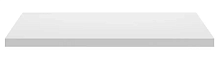 Kerama Marazzi Pro.sh.50/WHT.M Pro 50 Полка для структур, белый матовый