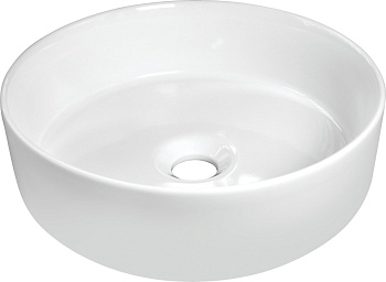 Deante CDL_6U4S Silia Раковина накладная D36 см, белая