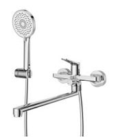 BelBagno Unique UNIQUE-VASM-L-CRM Смеситель для ванны/душа