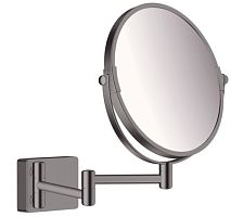 Hansgrohe 41791340 AddStoris Косметическое зеркало шлифованный черный хром
