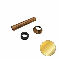 Kerasan 755291 oro Соединение для смыва к напольному унитазу d=40 мм, золото