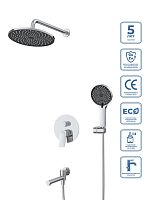 BelBagno Marino MARINO-VDSET-CRM Душевой комплект встраиваемый