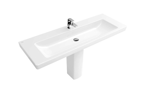 Villeroy & Boch 7176D1R3 Subway 2.0 Раковина для мебели 130х47 см, Pergamon CeramicPlus
