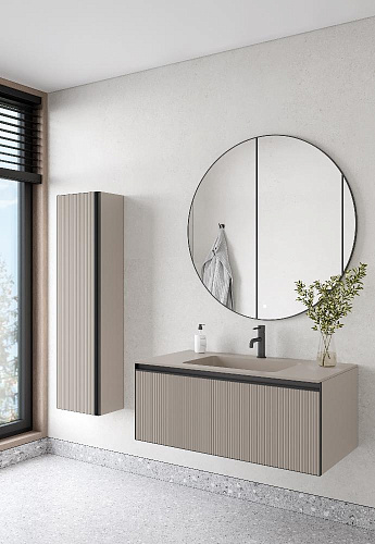 Armadi Art QUATRO 790-M1-100-D-RIB-A-LED Тумба купить  в интернет-магазине Сквирел